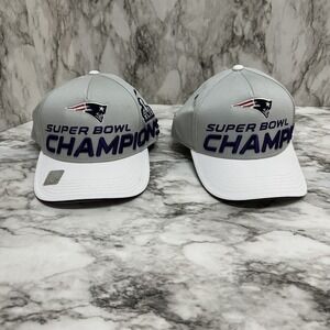 NFL PATRIOTS SnapBack Hat YOUTH BOYS Super Bowl XLIX 2015 Champions Lot Of 2 NWT